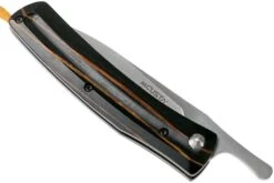 Mcusta MC-192C Friction Folder Black-Yellow Wood -Vic Boutique MC 0192C 05 mcusta
