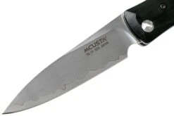 Mcusta MC-193C Friction Folder Black-Green Wood -Vic Boutique MC 0193C 03 mcusta