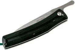 Mcusta MC-193C Friction Folder Black-Green Wood -Vic Boutique MC 0193C 05 mcusta