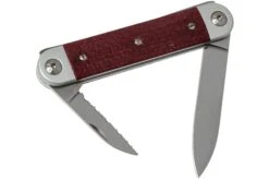 Maserin 60° Knife Sessantesimo 195/MCR Red Micarta Couteau De Poche -Vic Boutique ME 195 MCR 02 maserin