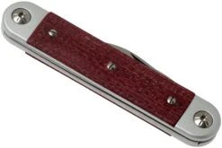 Maserin 60° Knife Sessantesimo 195/MCR Red Micarta Couteau De Poche -Vic Boutique ME 195 MCR 04 maserin