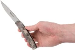 Maserin Gourmet Black Burl Couteau De Poche, 380/RN -Vic Boutique ME 380 RN 08 maserin