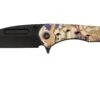 Medford Praetorian Slim Flipper S35VN PVD Tanto Blade, Bronze Steampunk Handle, Couteau De Poche -Vic Boutique MF 23 PSF 03 01 medford