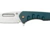 Medford Swift FL Flipper, S35VN Tumbled Tanto Blade, Blue Handle, Tumbled Spring, Couteau De Poche -Vic Boutique MF 23 SFF 03 01 medford