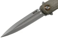 MKM Flame Dagger FL02-GCT Green Canvas Micarta Couteau De Poche, Michael Zieba Design 12 MKM Flame Dagger FL02-GCT Green Canvas Micarta Couteau De Poche, Michael Zieba Design -Vic Boutique MMK FL02 GCT 03 mkm knives
