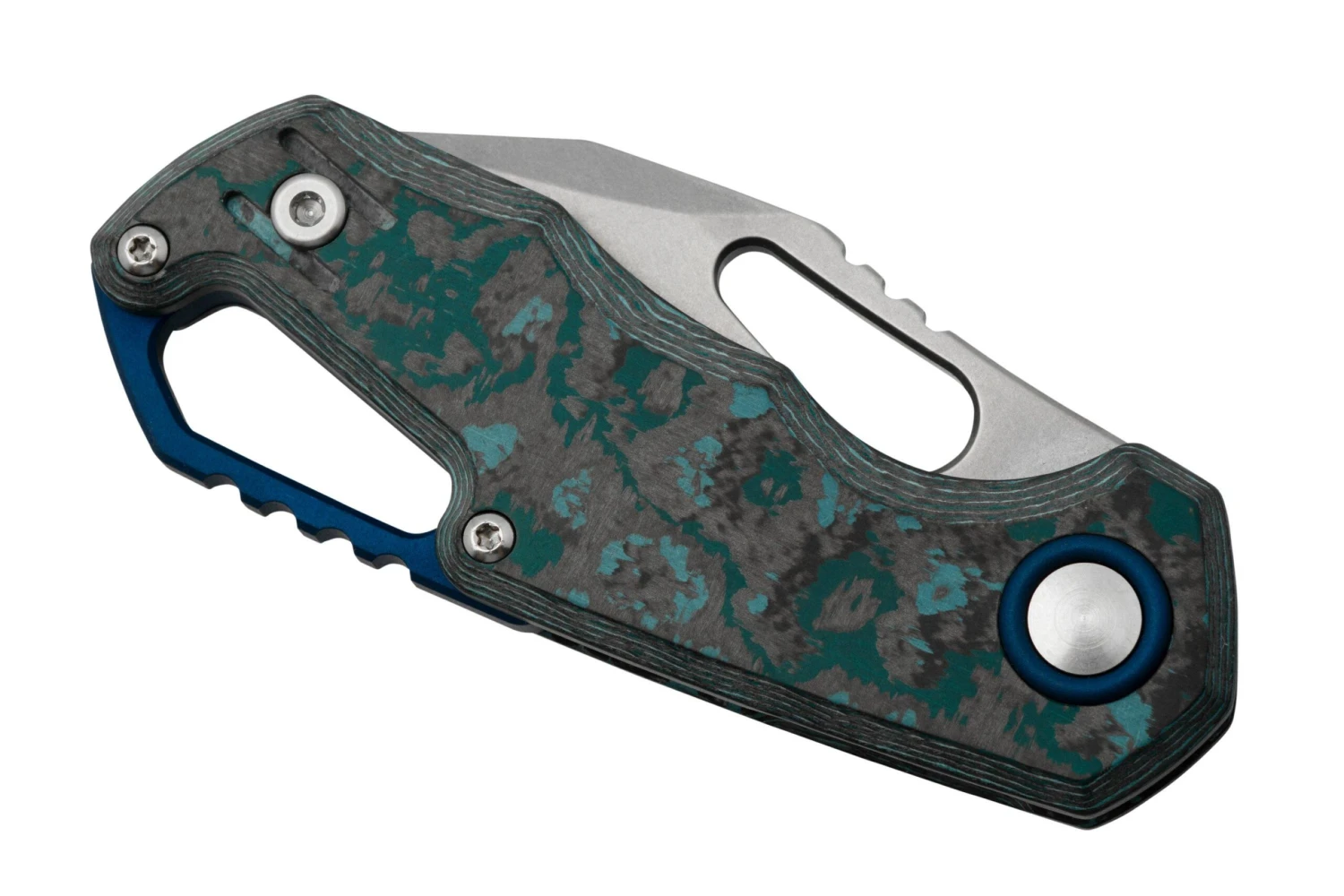 MKM Isonzo FX03-3CA Clip Point Stonewashed, Arctic Storm Carbon Fiber, Couteau De Poche, Jesper Voxnaes Design 8 MKM Isonzo FX03-3CA Clip Point Stonewashed, Arctic Storm Carbon Fiber, Couteau De Poche, Jesper Voxnaes Design – Image 6