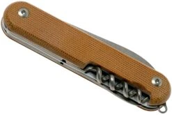 MKM Malga 6 Natural Canvas Micarta MP06-NC Couteau De Poche -Vic Boutique MMK MP06 NC 04 mkm knives