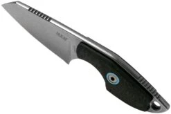 MKM Mikro 2 Wharncliffe, Stonewashed Carbon Fibre Couteau De Cou, Jesper Voxnaes Designr -Vic Boutique MMK MR02 CF 04 mkm knives