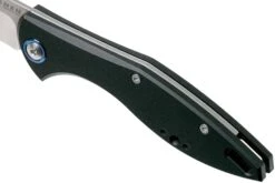 MKM Fara MY01-A Black Aluminum Couteau De Poche, Lucas Burnley Design -Vic Boutique MMK MY01 A 07 mkm knives