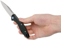 MKM Fara MY01-A Black Aluminum Couteau De Poche, Lucas Burnley Design -Vic Boutique MMK MY01 A 08 mkm knives