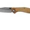 MKM Fara MY01-NC Natural Micarta Couteau De Poche, Lucas Burnley Design