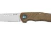 MKM Root RT-NC Satin Natural Canvas Micarta, Couteau De Poche, Jens Anso Design -Vic Boutique MMK RT NC 01 mkm