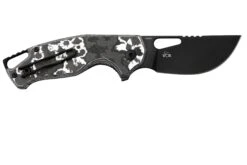 MKM Vincent VCV-CWD Black PVD VANAX, White Storm Carbon Fiber, Black Aluminum, Couteau De Poche, Jesper Voxnaes Design -Vic Boutique MMK VCV CWD 02 mkm