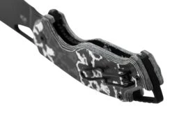 MKM Vincent VCV-CWD Black PVD VANAX, White Storm Carbon Fiber, Black Aluminum, Couteau De Poche, Jesper Voxnaes Design -Vic Boutique MMK VCV CWD 04 mkm