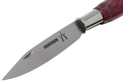 Nontron No. 25 Turning Ferrule, Amarante, Clog Shape NN25AMA Couteau De Poche -Vic Boutique NN25AMA 03 nontron