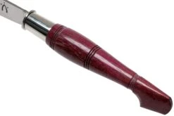 Nontron No. 25 Turning Ferrule, Amarante, Clog Shape NN25AMA Couteau De Poche -Vic Boutique NN25AMA 06 nontron