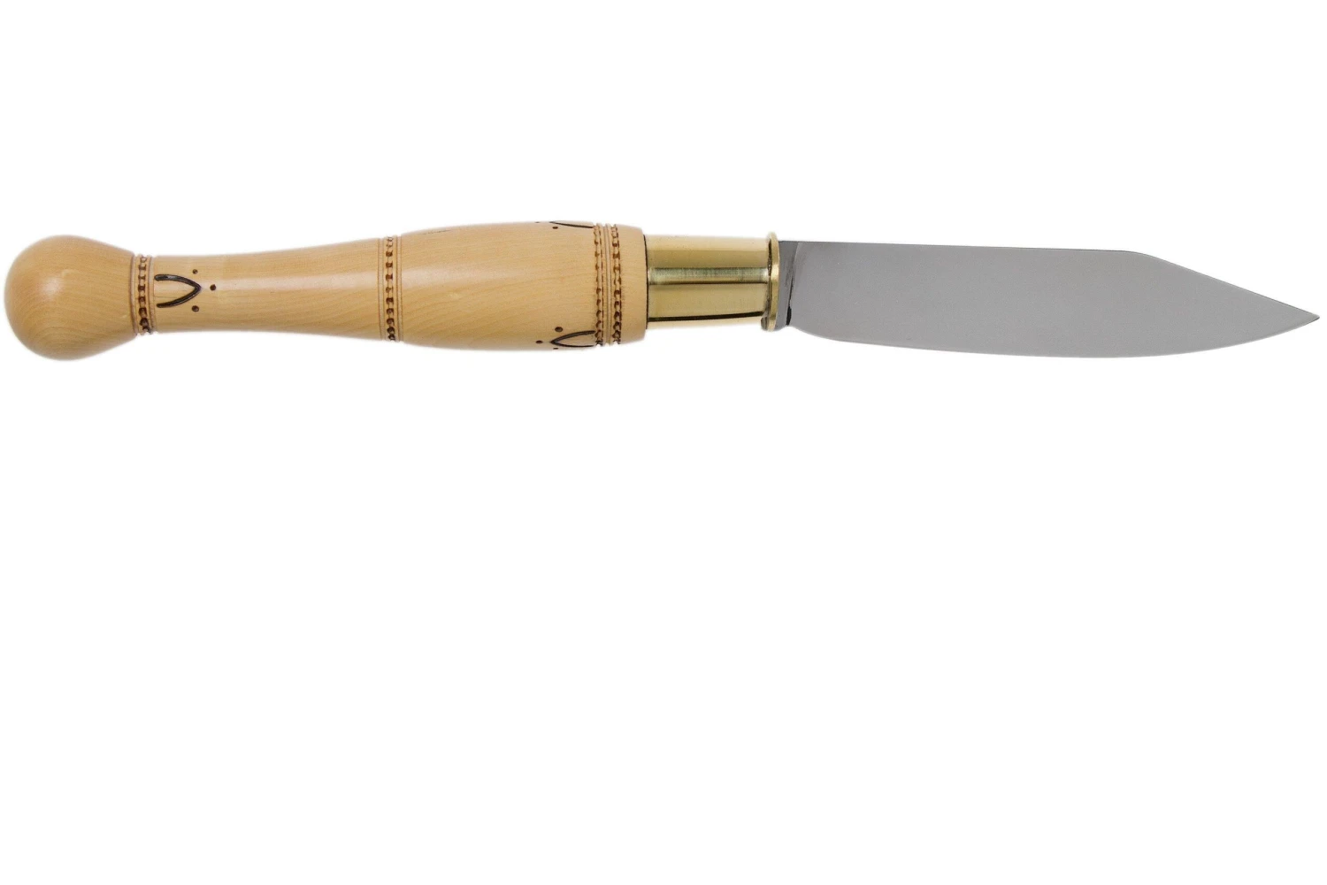 Nontron No. 30 Turning Ferrule, Boxwood, Ball Shape NN30BO Couteau De Poche 4 Nontron No. 30 Turning Ferrule, Boxwood, Ball Shape NN30BO Couteau De Poche – Image 2