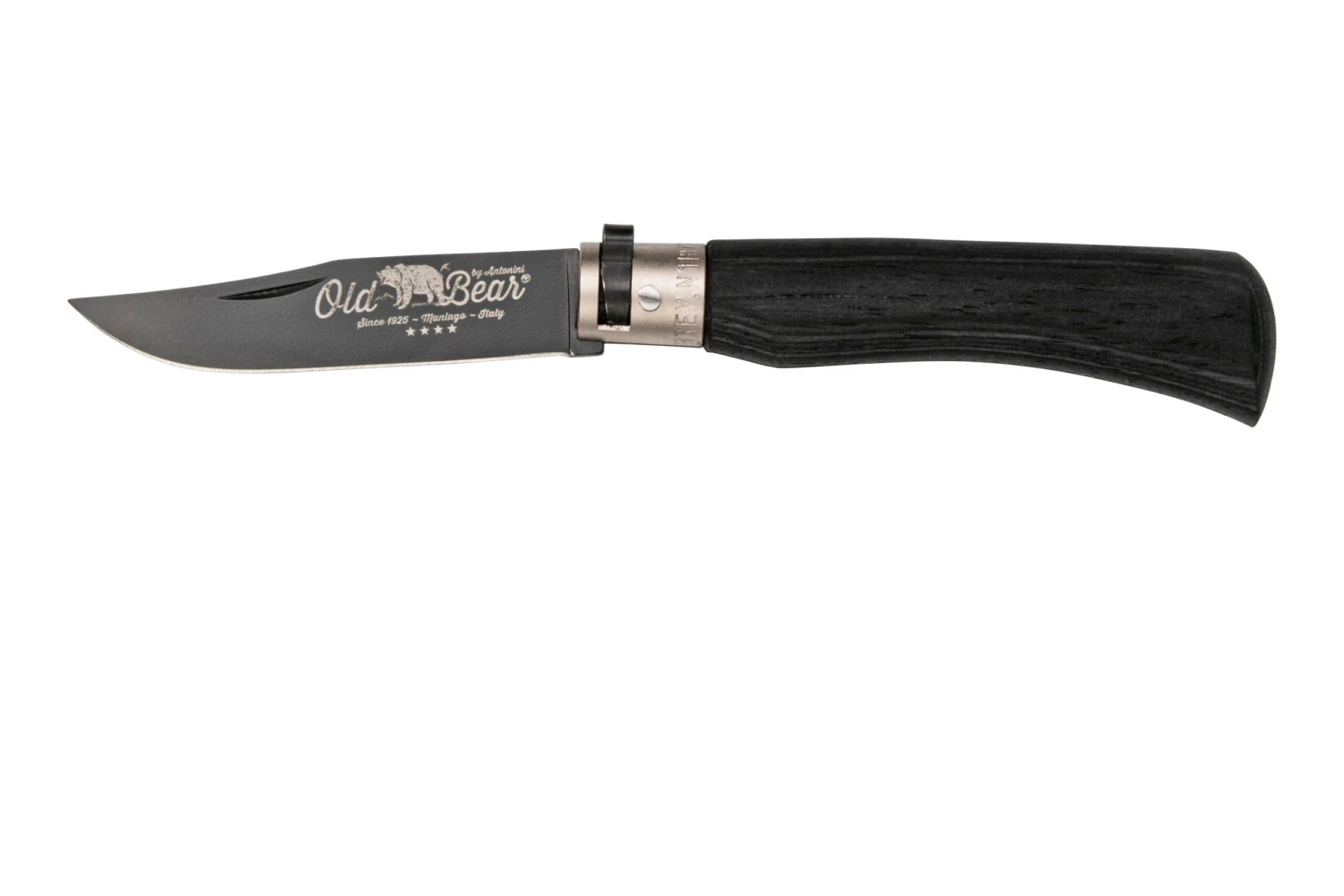 Old Bear Classical Total Black M 9303-19-MNK Couteau De Poche 3 Old Bear Classical Total Black M 9303-19-MNK Couteau De Poche