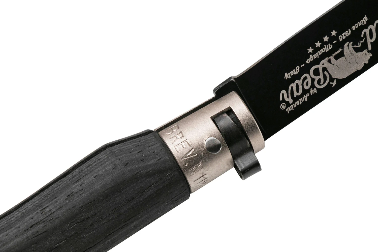 Old Bear Classical Total Black M 9303-19-MNK Couteau De Poche 8 Old Bear Classical Total Black M 9303-19-MNK Couteau De Poche – Image 6