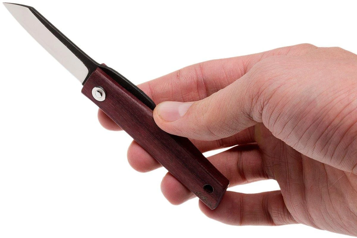 Ohta FK5 Higonokami Couteau De Poche, Bois D'amarante 9 Ohta FK5 Higonokami Couteau De Poche, Bois D'amarante – Image 7