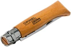 Opinel Couteau De Poche No.8 Gamme De Luxe Avec étui En Cuir, Acier Carbone 16 Opinel Couteau De Poche No.8 Gamme De Luxe Avec étui En Cuir, Acier Carbone -Vic Boutique OP000815 06 opinel v202004