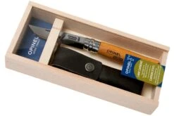 Opinel Couteau De Poche No.8 Gamme De Luxe Avec étui En Cuir, Acier Carbone 19 Opinel Couteau De Poche No.8 Gamme De Luxe Avec étui En Cuir, Acier Carbone -Vic Boutique OP000815 09 opinel v202004
