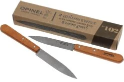 Opinel Set De 2 Couteaux D'office N°102, Acier Carbone -Vic Boutique OP001222 07 opinel no 102 op001222 07