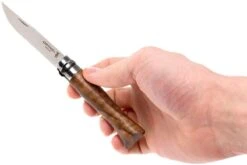 Opinel Couteau De Poche No. 6 Gamme De Luxe, Inox, Noyer -Vic Boutique OP002022 07 opinel op002022 07