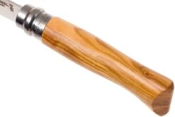 Opinel Couteau De Poche No. 8 Gamme De Luxe, Inox, Olivier -Vic Boutique OP002023 06 opinel op002023 06