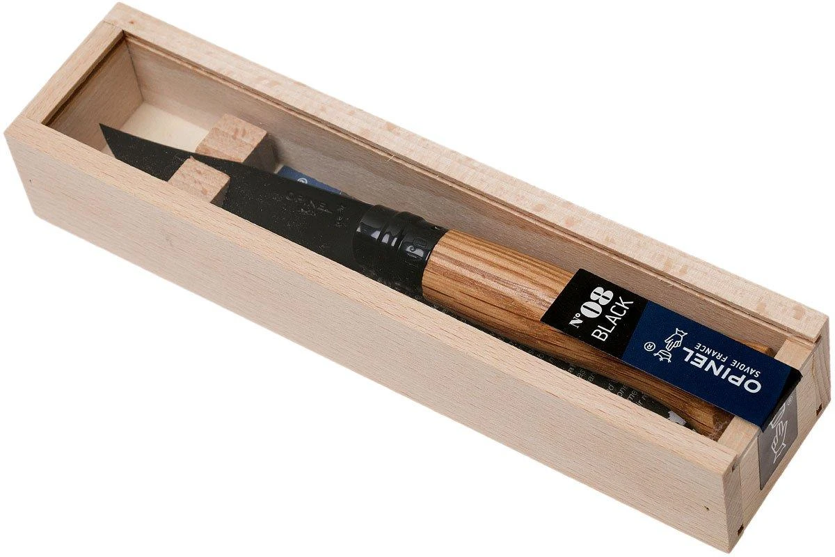 Opinel No. 08 Chêne Black 2172 10 Opinel No. 08 Chêne Black 2172 – Image 8