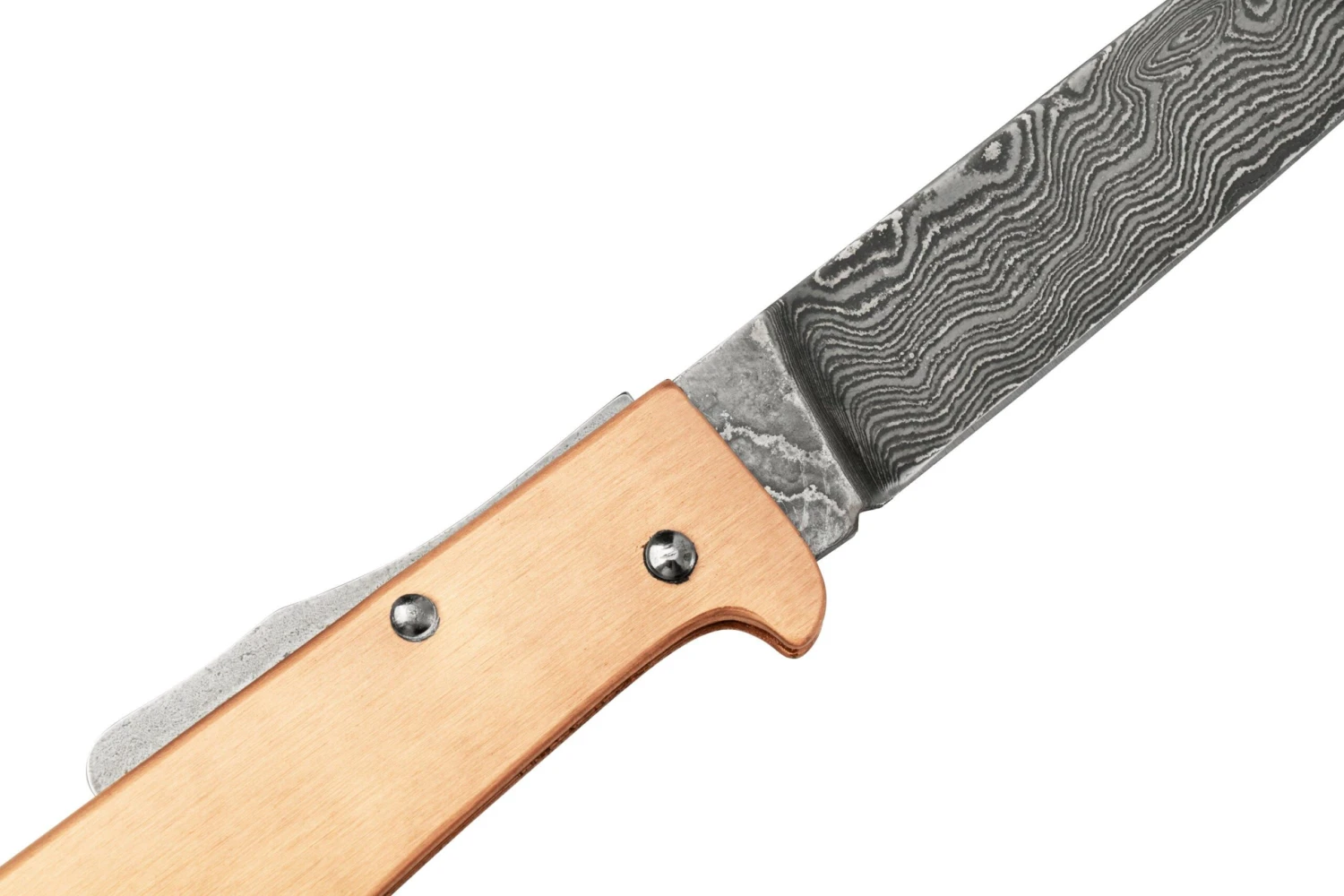 Otter Mercator 10-626 RG D Large Copper Damask Leather Strap, Couteau De Poche 7 Otter Mercator 10-626 RG D Large Copper Damask Leather Strap, Couteau De Poche – Image 5