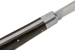 Otter Anchor Knife 172 LB Large Carbon, Smoked Oak, Stainless Anchor, Leather Strap, Couteau De Poche -Vic Boutique OR172LB 06 otter