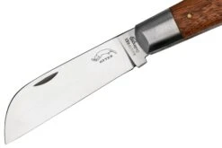 Otter Anchor Knife 173 R Large Stainless, Sapeli, Brass Anchor, Couteau De Poche -Vic Boutique OR173R 03 otter