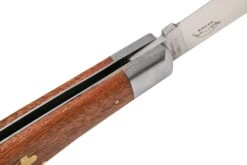 Otter Anchor Knife 173 R Large Stainless, Sapeli, Brass Anchor, Couteau De Poche -Vic Boutique OR173R 06 otter