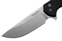 Pro-Tech Mordax MX101 Solid Black Handle, Stonewash Magnacut, Couteau De Poche -Vic Boutique PHMX101 03 protech