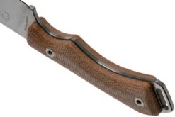 QSP Knife Workaholic QS124-A SK03 Brown Micarta Couteau Fixe -Vic Boutique QS124 A 04 qsp