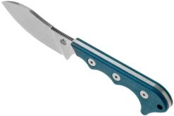QSP Knife Neckmuk QS125-D Blue Micarta Couteau De Cou -Vic Boutique QS125 D 04 qsp