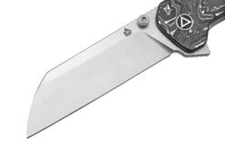 QSP Knife Penguin XL QS130XL-D1, Satin 20CV, Aluminum Foil Carbonfiber, Couteau De Poche -Vic Boutique QS130XL D1 03 qsp