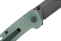 QSP Knife Penguin Mini QS130XS-F2, Blackwashed 14C28N, Natural G10, Couteau De Poche -Vic Boutique QS130XS F2 05 qsp