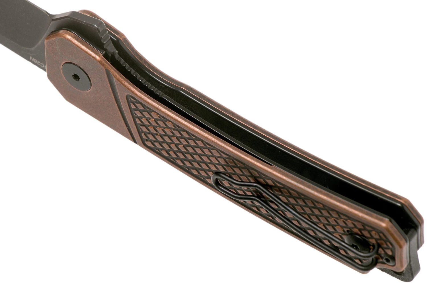 QSP Knife Osprey QS139-E2 Textured Copper, Blackwashed, Couteau De Poche 7 QSP Knife Osprey QS139-E2 Textured Copper, Blackwashed, Couteau De Poche – Image 5