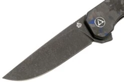 QSP Knife Osprey QS139-G2 Blue Shredded Carbonfiber, Blackwashed, Couteau De Poche -Vic Boutique QS139 G2 03 qsp knife