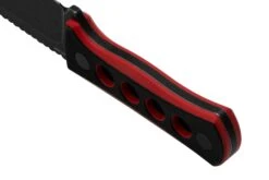 QSP Knife Canary QS141-B2 Blackwashed, Black Red G10, Couteau De Cou -Vic Boutique QS141 B2 04 qsp