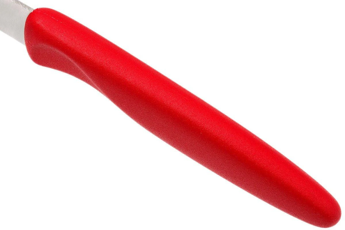 Robert Herder Straight Classic Couteau à éplucher, Rouge, 8,5 Cm 7 Robert Herder Straight Classic Couteau à éplucher, Rouge, 8,5 Cm – Image 5