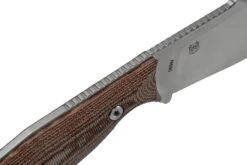 Real Steel Furrier Skinner Red Micarta 3611RM Couteau Fixe, Ivan Braginets Design -Vic Boutique RL3611RM 05 realsteel