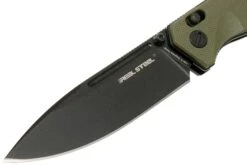 Real Steel Huginn 7652GB OD Green Black G10 Couteau De Poche -Vic Boutique RL7652GB 03 real steel