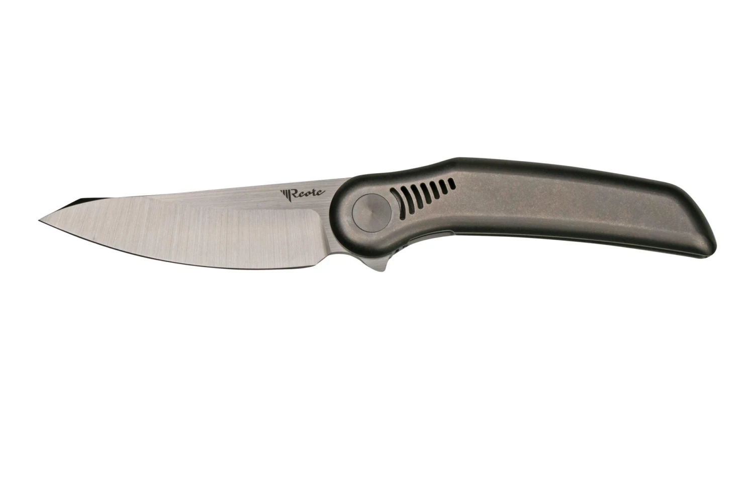 Reate Gents 9 Light Bead Blast Titanium, M390, GTS-LBB Couteau De Poche 3 Reate Gents 9 Light Bead Blast Titanium, M390, GTS-LBB Couteau De Poche