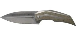 Reate T4000 Green Micarta Couteau De Poche, Tashi Bharucha Design