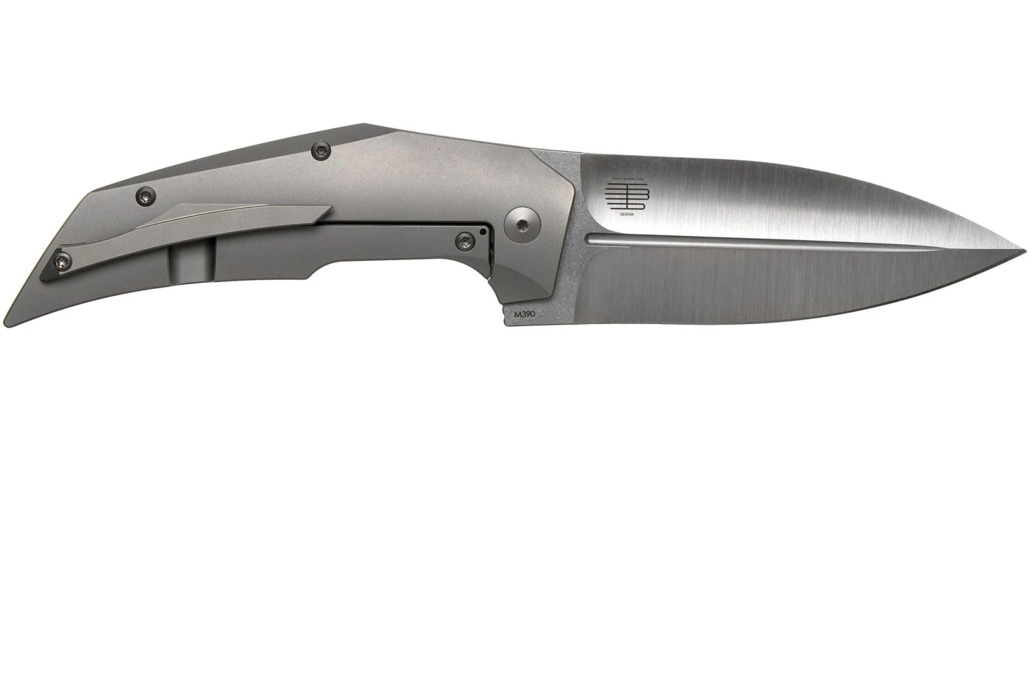 Reate T4000 Green Micarta Couteau De Poche, Tashi Bharucha Design 4 Reate T4000 Green Micarta Couteau De Poche, Tashi Bharucha Design – Image 2