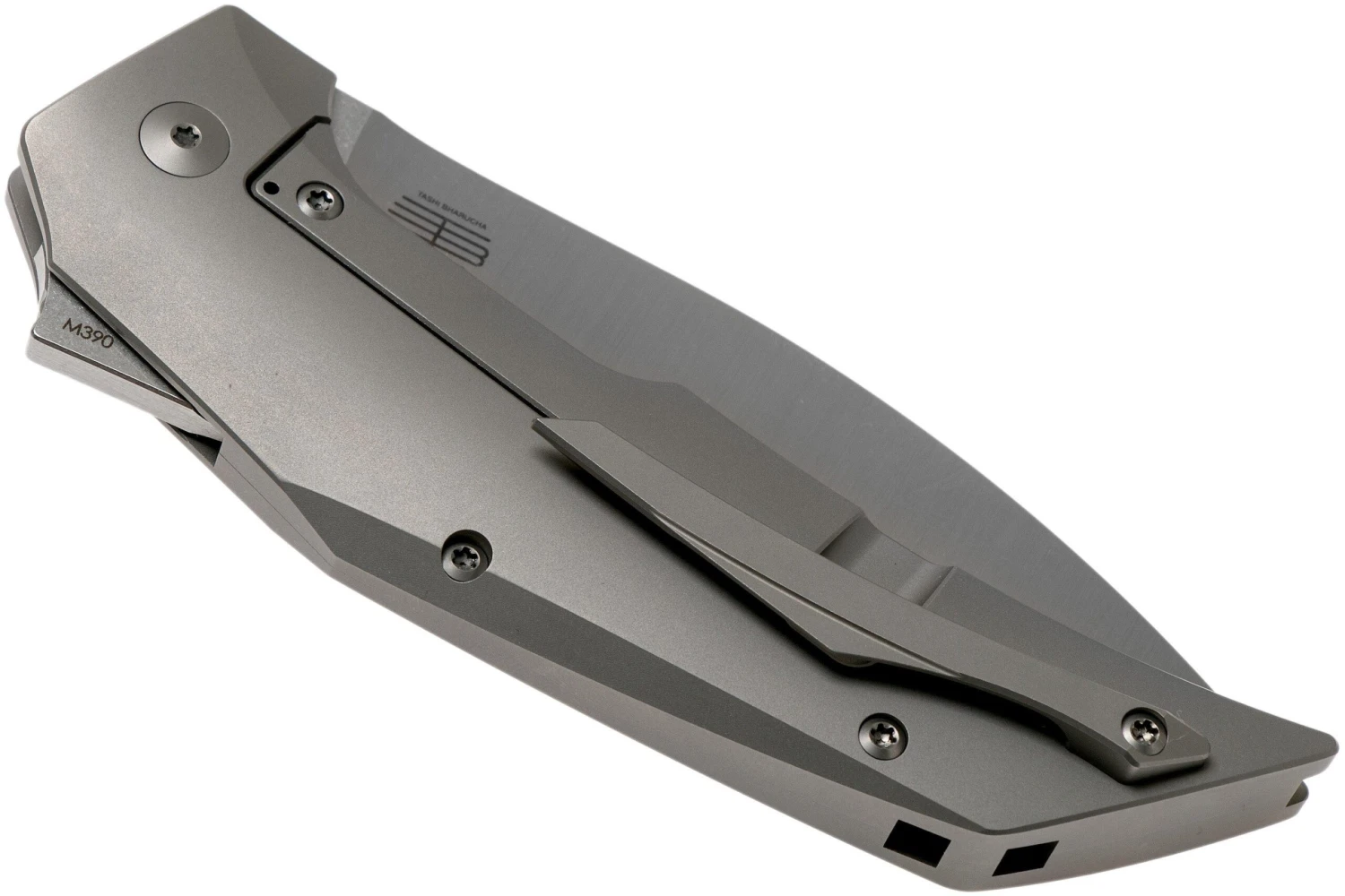 Reate T4000 Green Micarta Couteau De Poche, Tashi Bharucha Design 6 Reate T4000 Green Micarta Couteau De Poche, Tashi Bharucha Design – Image 4