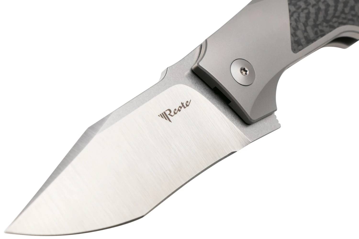 Reate T3000 Marble Carbon Fiber, Grey Hardware Couteau De Poche, Tashi Bharucha Design 5 Reate T3000 Marble Carbon Fiber, Grey Hardware Couteau De Poche, Tashi Bharucha Design – Image 3